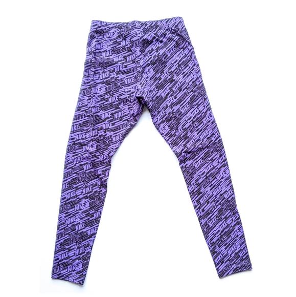 Nike Purple Printed Graphic Leggings - Picture 2 of 4
